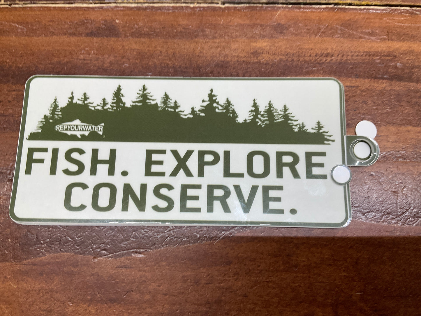 Rep Your Water Sticker Fish Explore Conserve