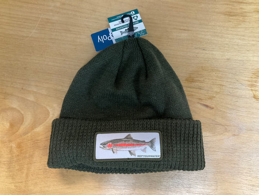 Rep Your Water Knit Hat Coldwater Rainbow