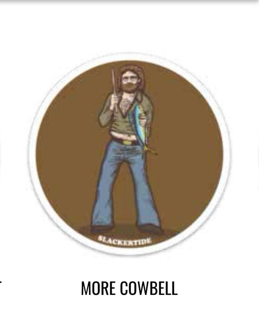 More Cowbell sticker