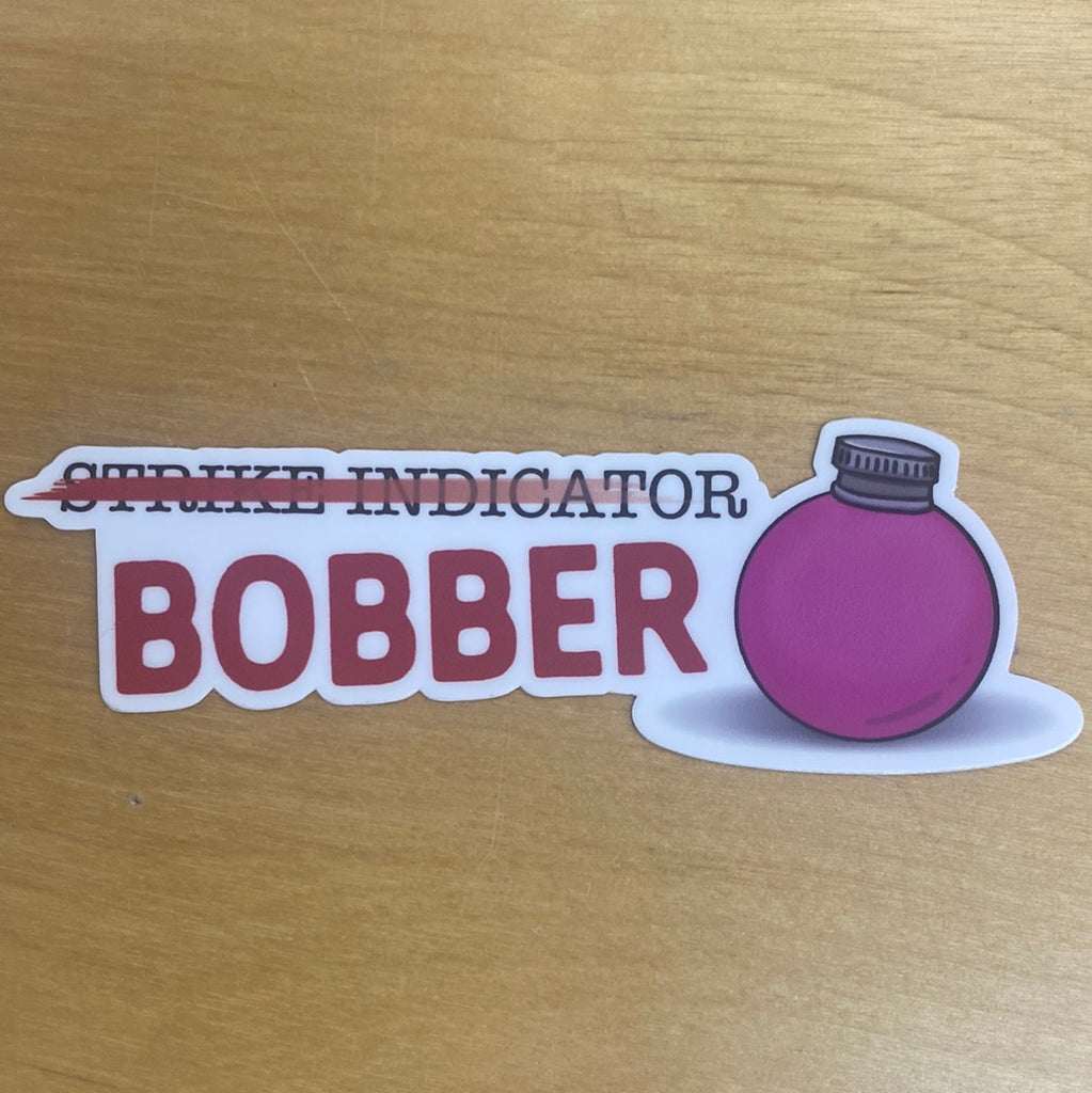 Bobber sticker