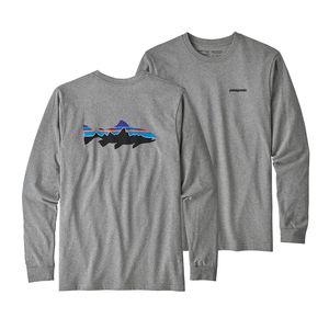 Patagonia M's Long-Sleeved Fitz Roy Trout Responsibili-Tee®