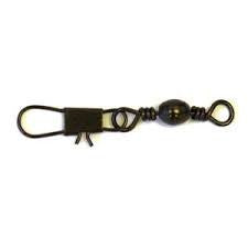 Eagle Claw Barrel Swivel W/ Interlock Snap