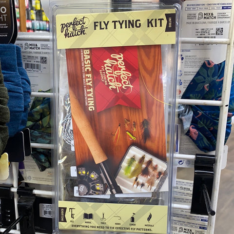 Perfect hatch fly tying kit