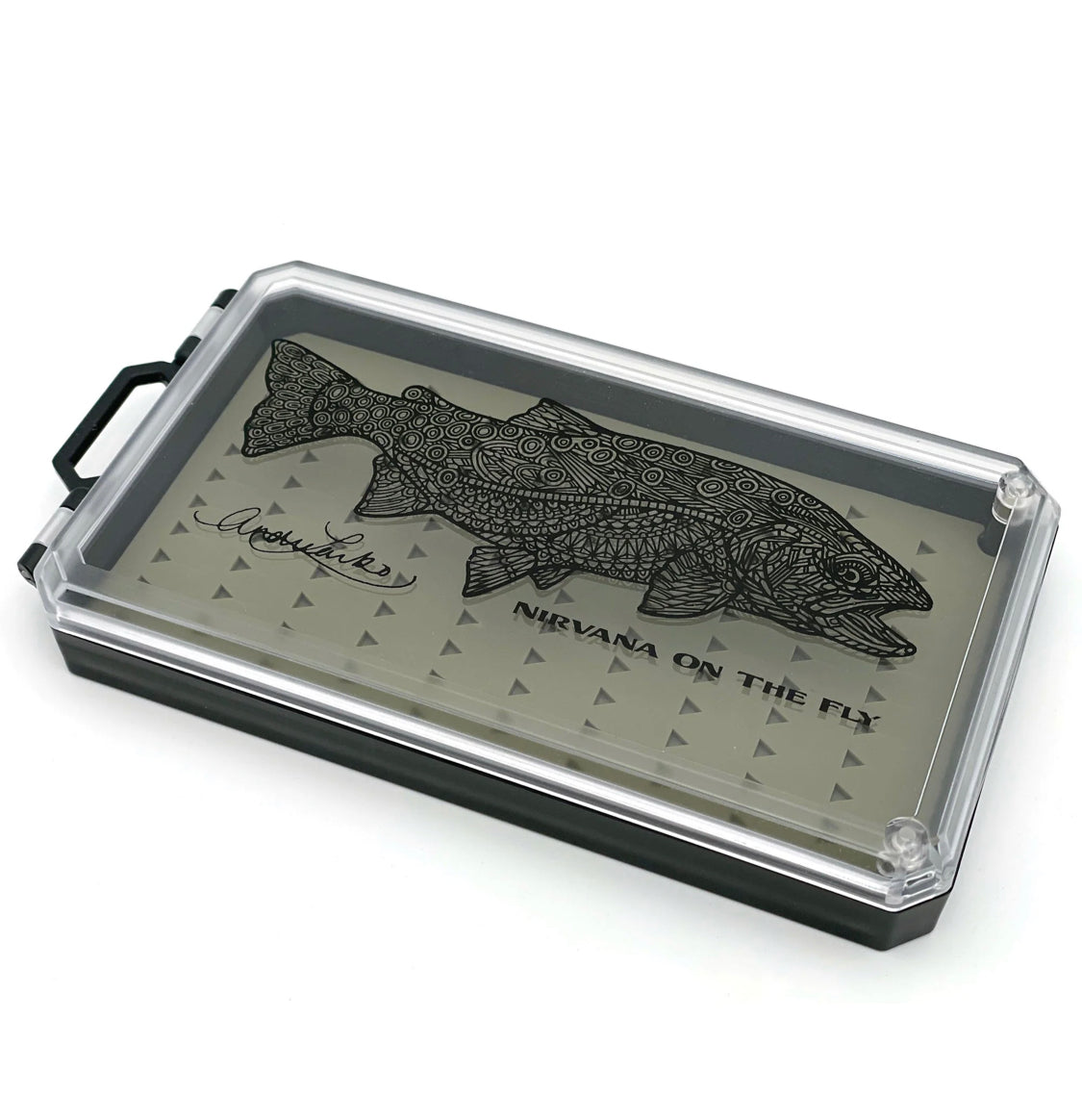 Nirvana silicone fly box/ Andrea Larko