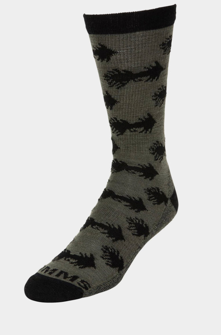 Simms Mens Daily Sock Woolly Bugger