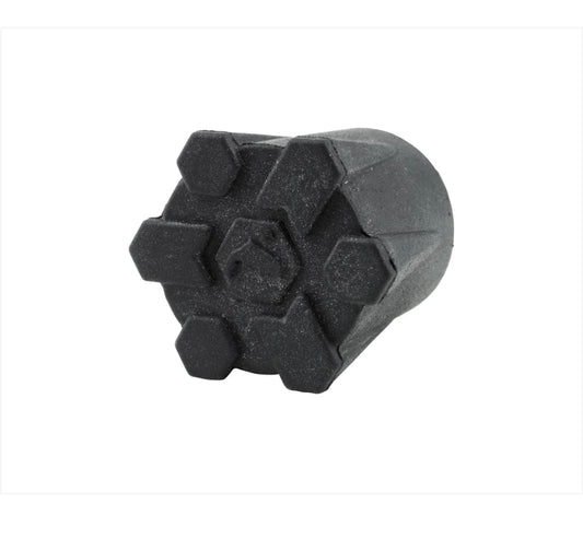 Wading staff rubber tip