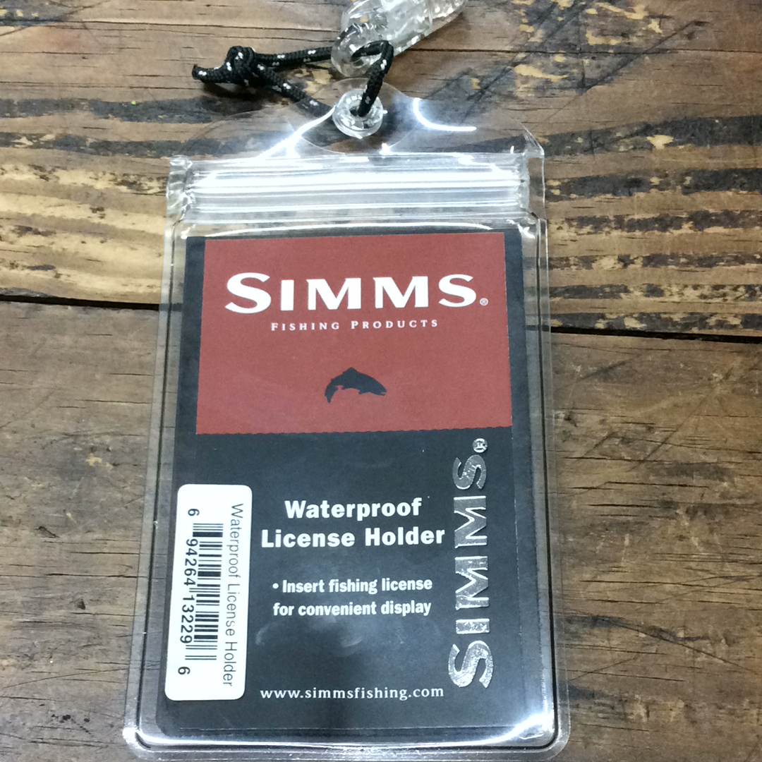 Porte-Permis De Pêche Étanche Simms – Protection Licence Waterproof