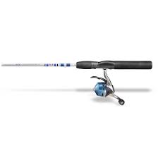 Zebco Micro Triggerspin Spincast Reel and Fishing Rod Combo, 5