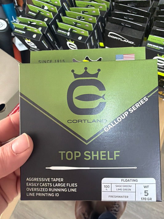 Cortland top shelf fly line Wf5