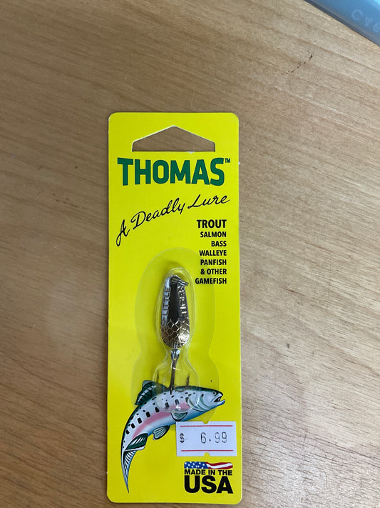 Thomas Lure  nickel/gold