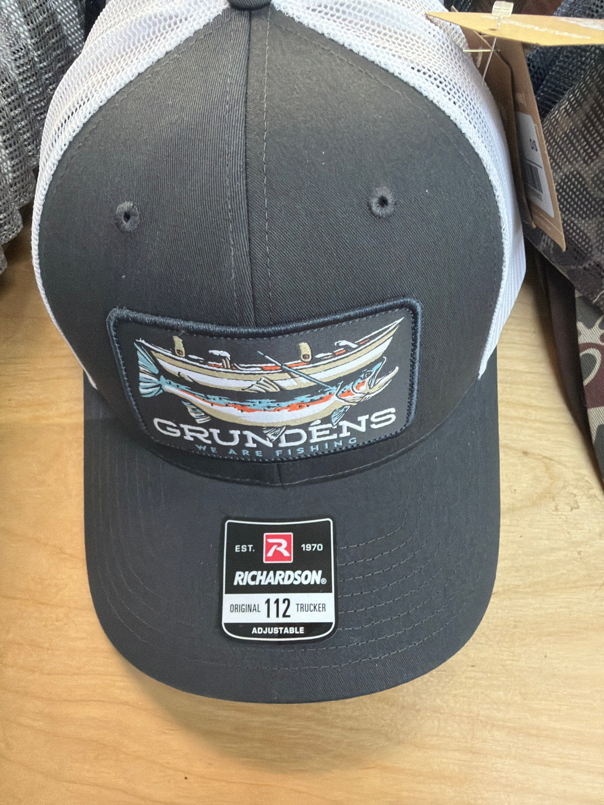 Grundens drift boat trucker