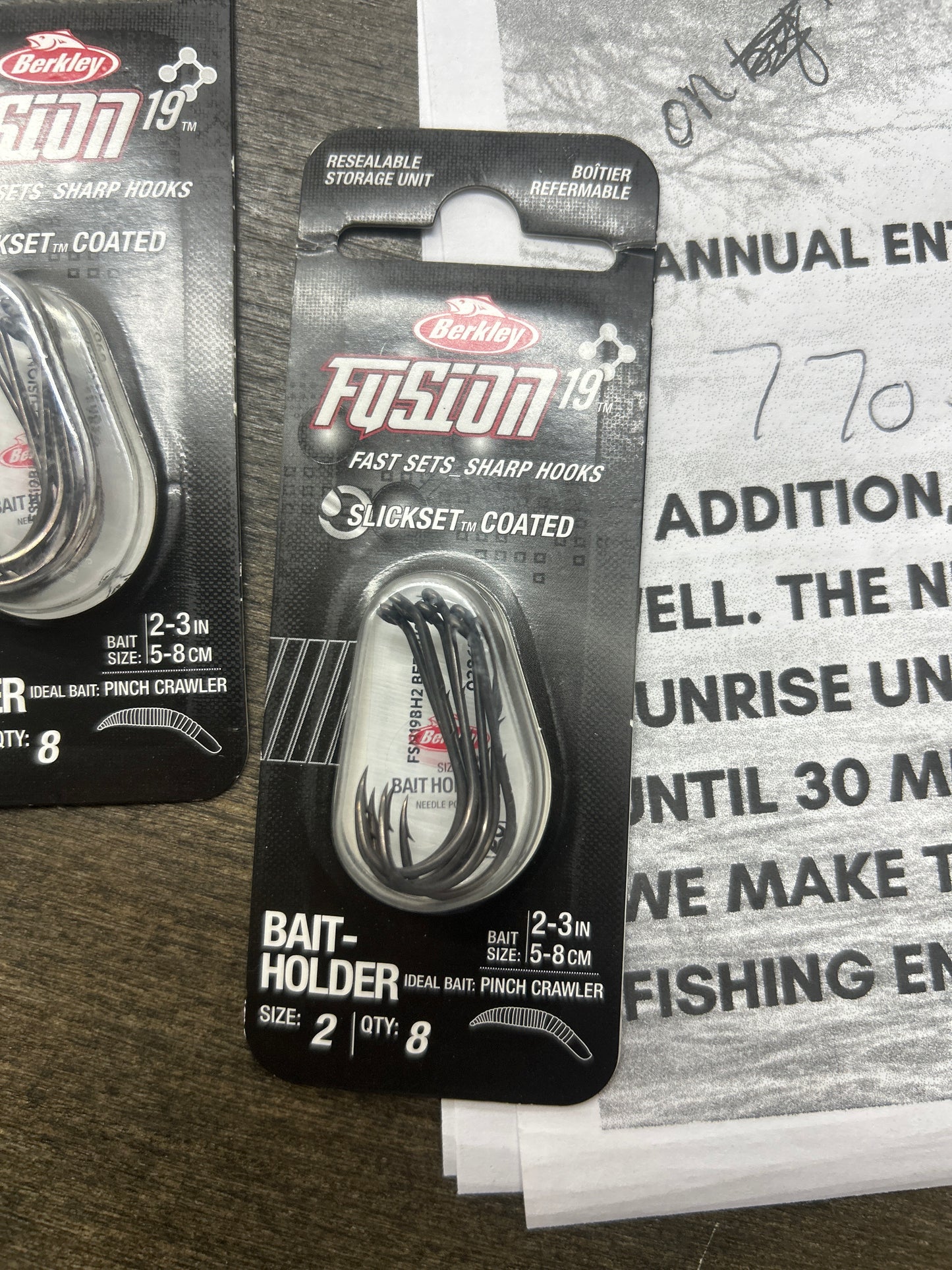 Fusion baithholder sz 2