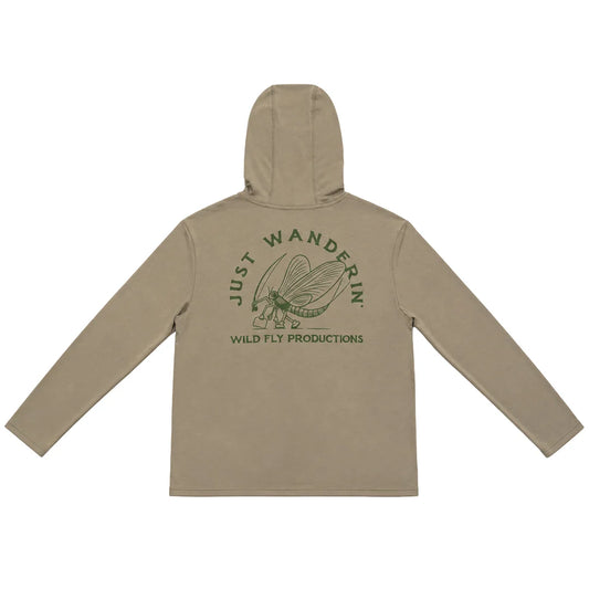Wild Fly Just Wanderin sun hoodie