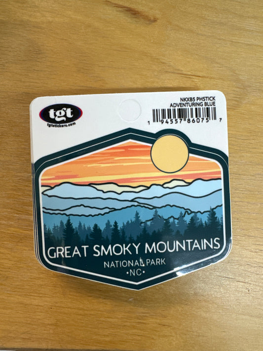 Great Smokey mountains sticker