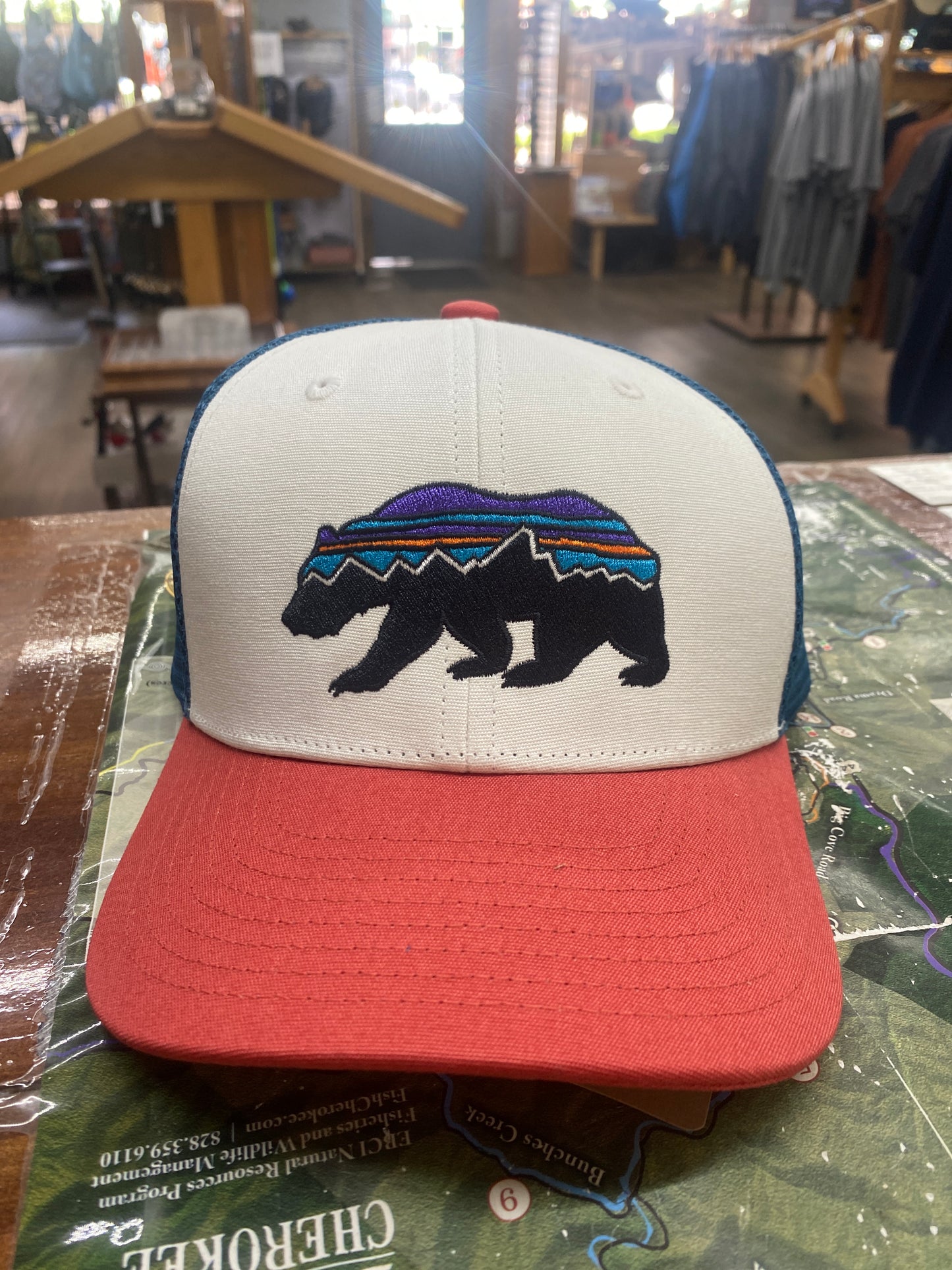 K’s fitz Roy bear- birch white