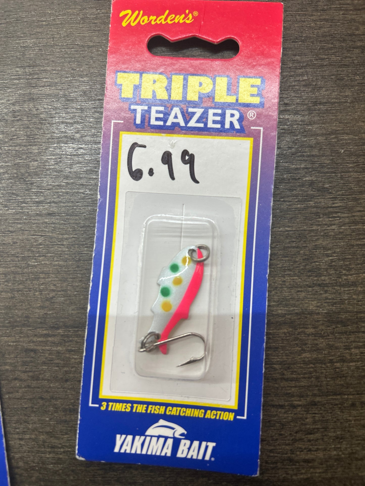 Triple teaser fish