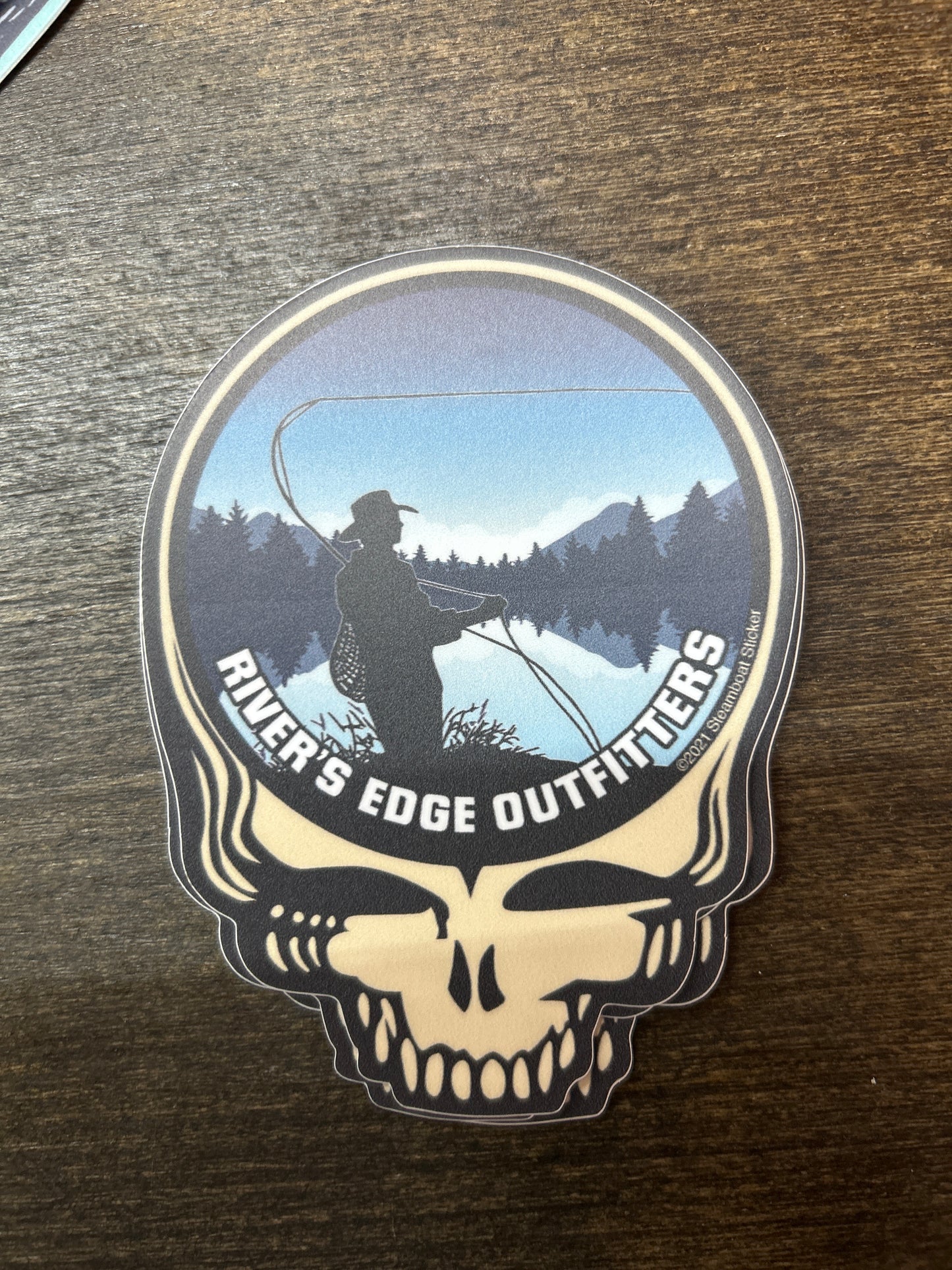 REO steal your face sticker