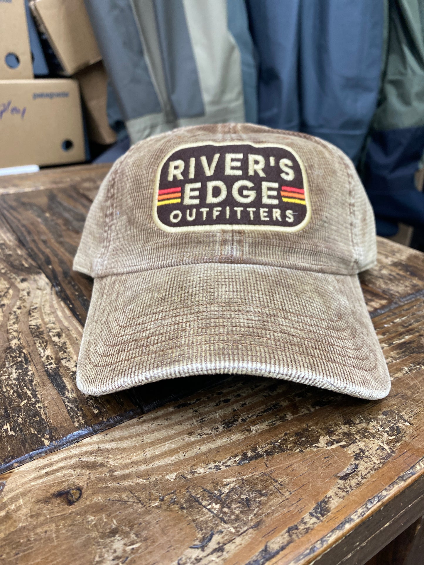 REO corduroy hat