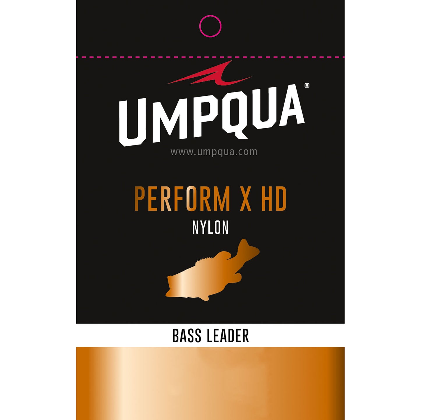 Umpqua Perform X HD Nylon Bass Leader 1Pk