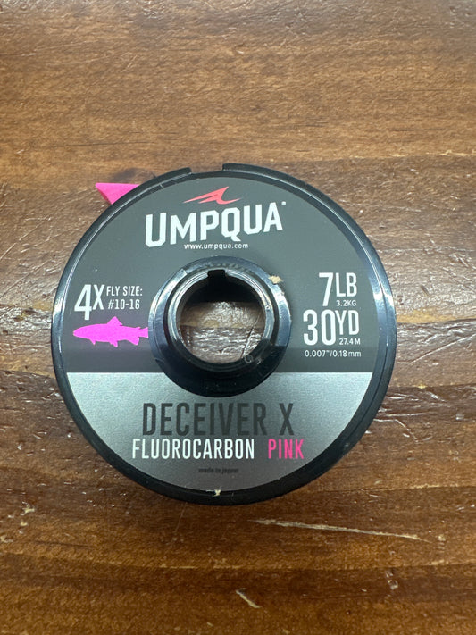 Umpqua Deceiver X Fluorocarbon Pink 4x