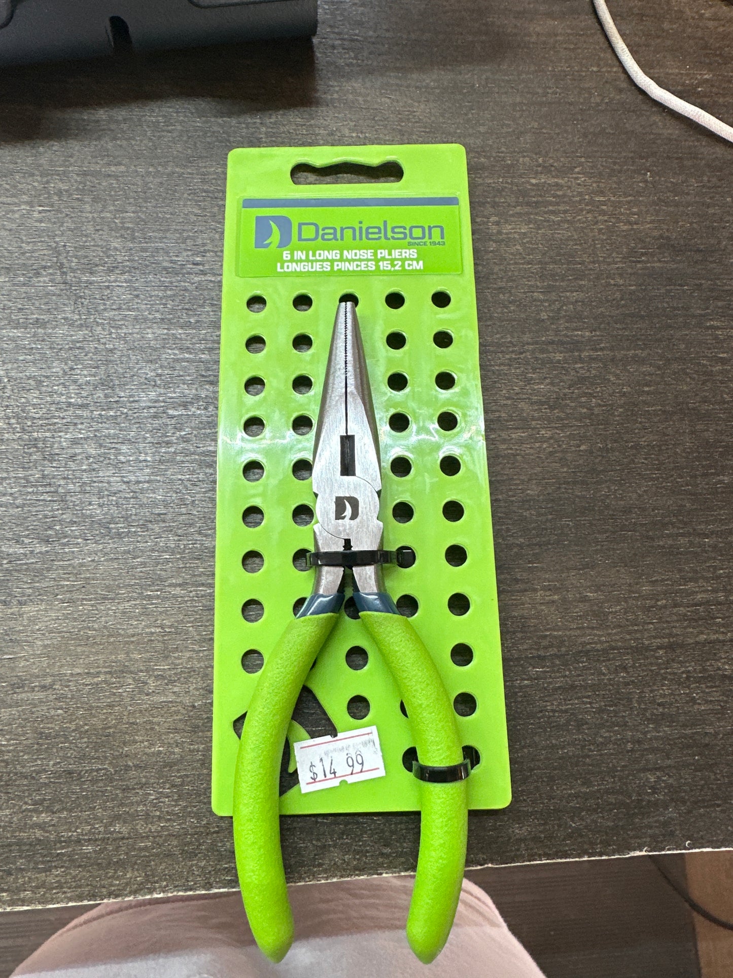 danielson 6 in pliers long nose