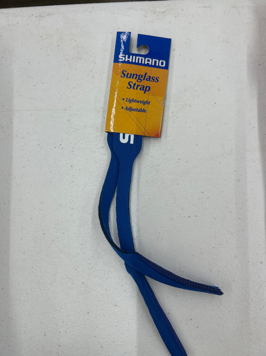 Shimano sunglass strap blue