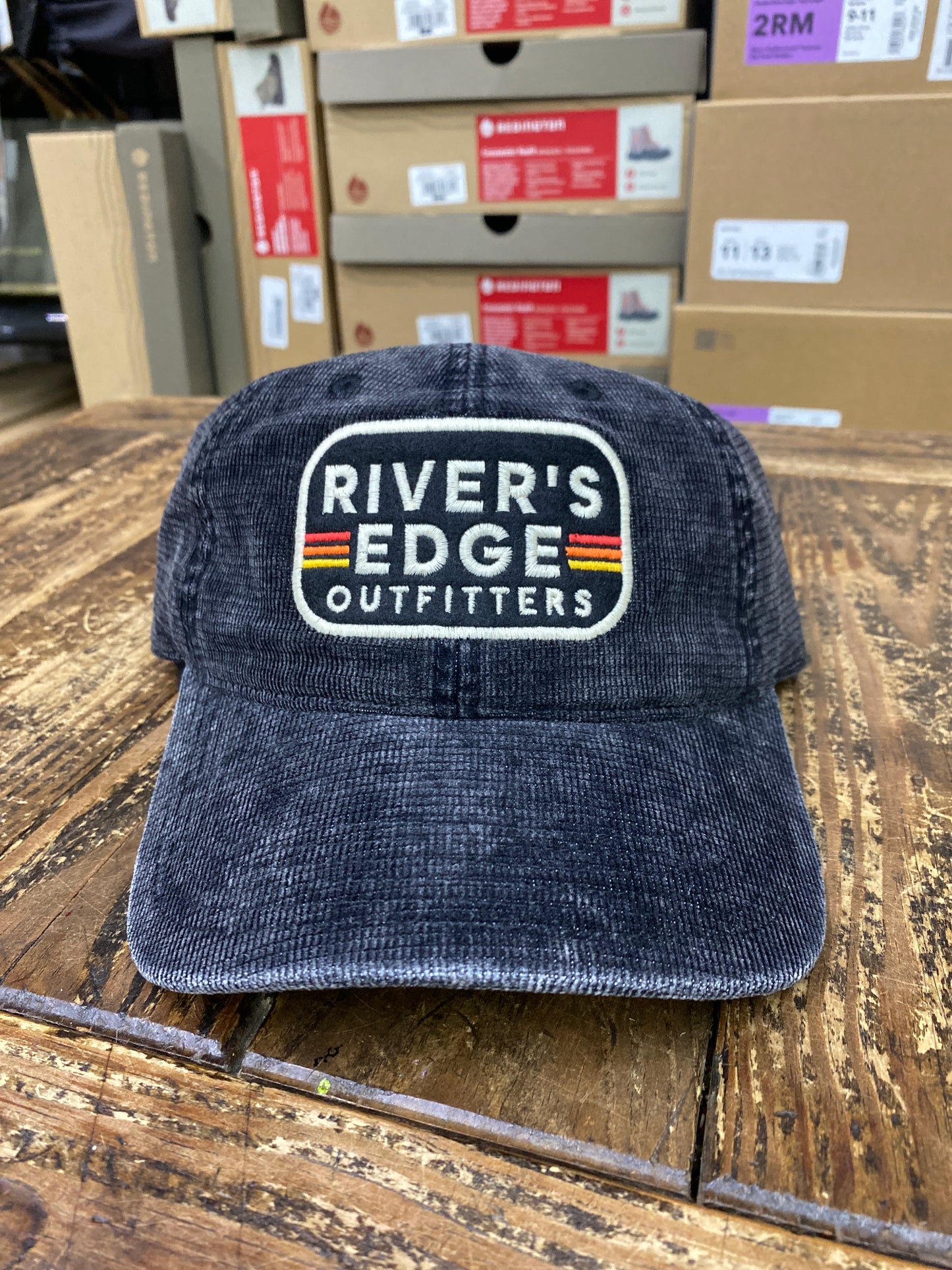 REO corduroy hat