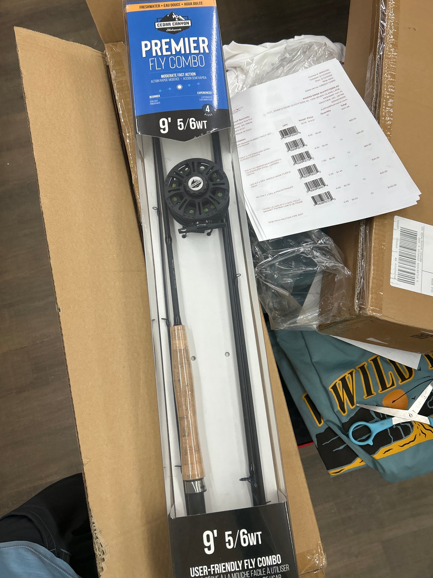 Cedar canyon fly rod combo