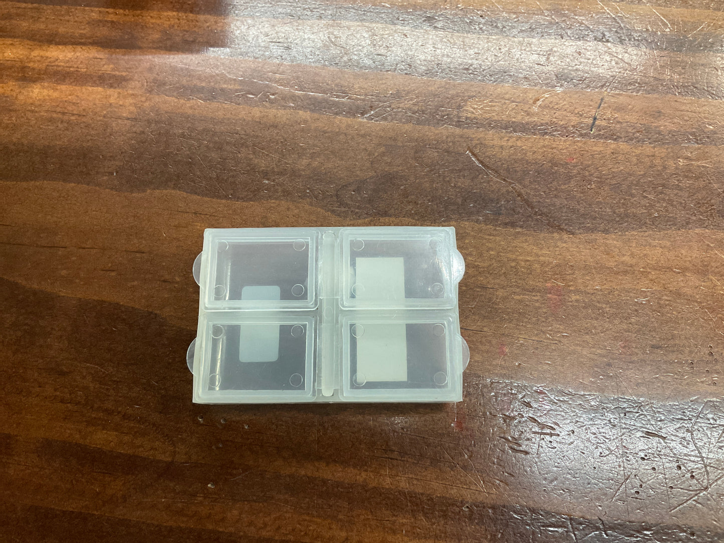 Four compartment tiny fly box