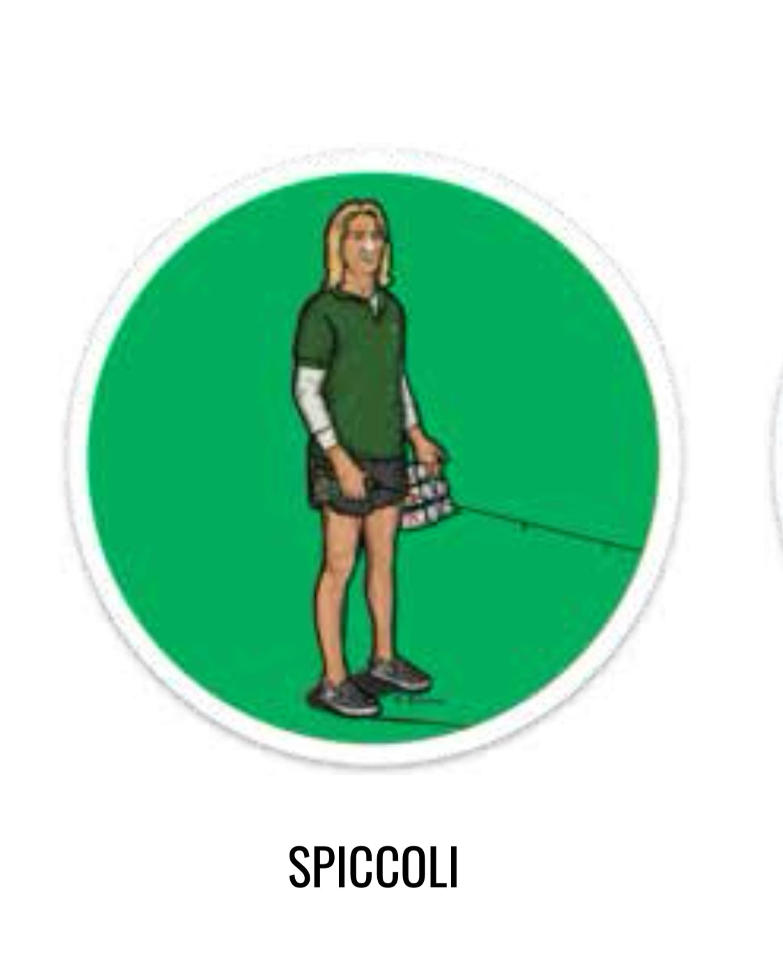 Spiccoli sticker