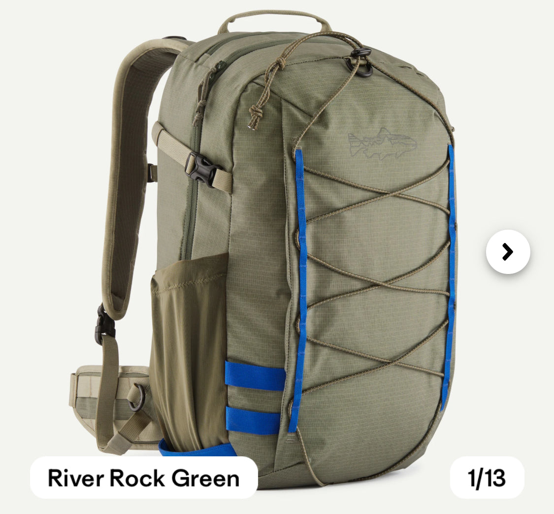 Patagonia Stealth Backpack River Rock Green