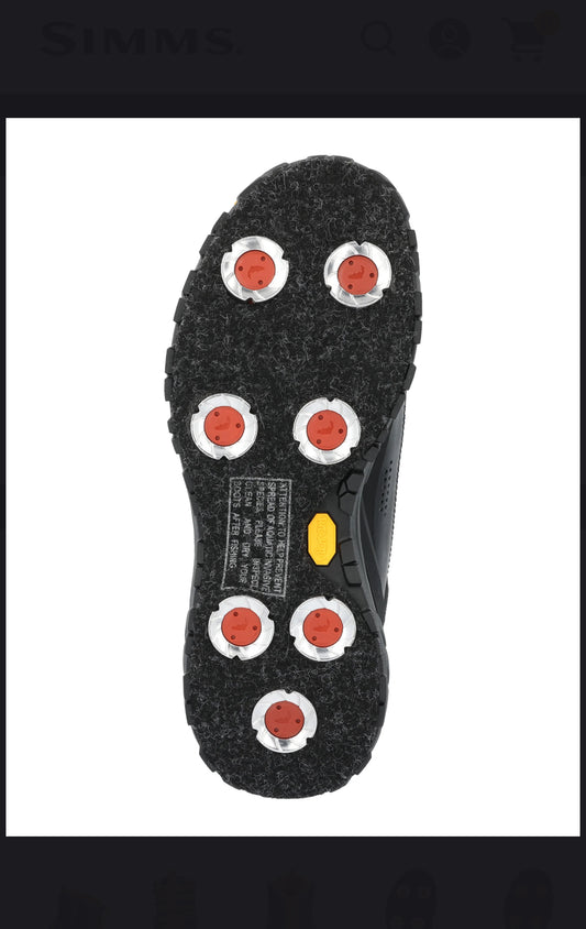 Simms G4 PRO® Powerlock Cleats - Aluminum