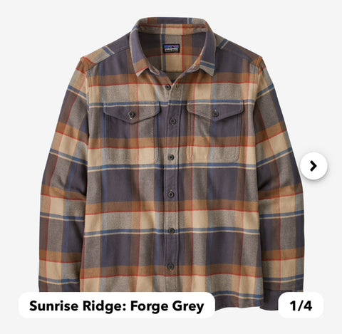 Patagonia Fjord flannel