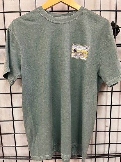 Rivers Edge Rustic Trout Laid Back Tee