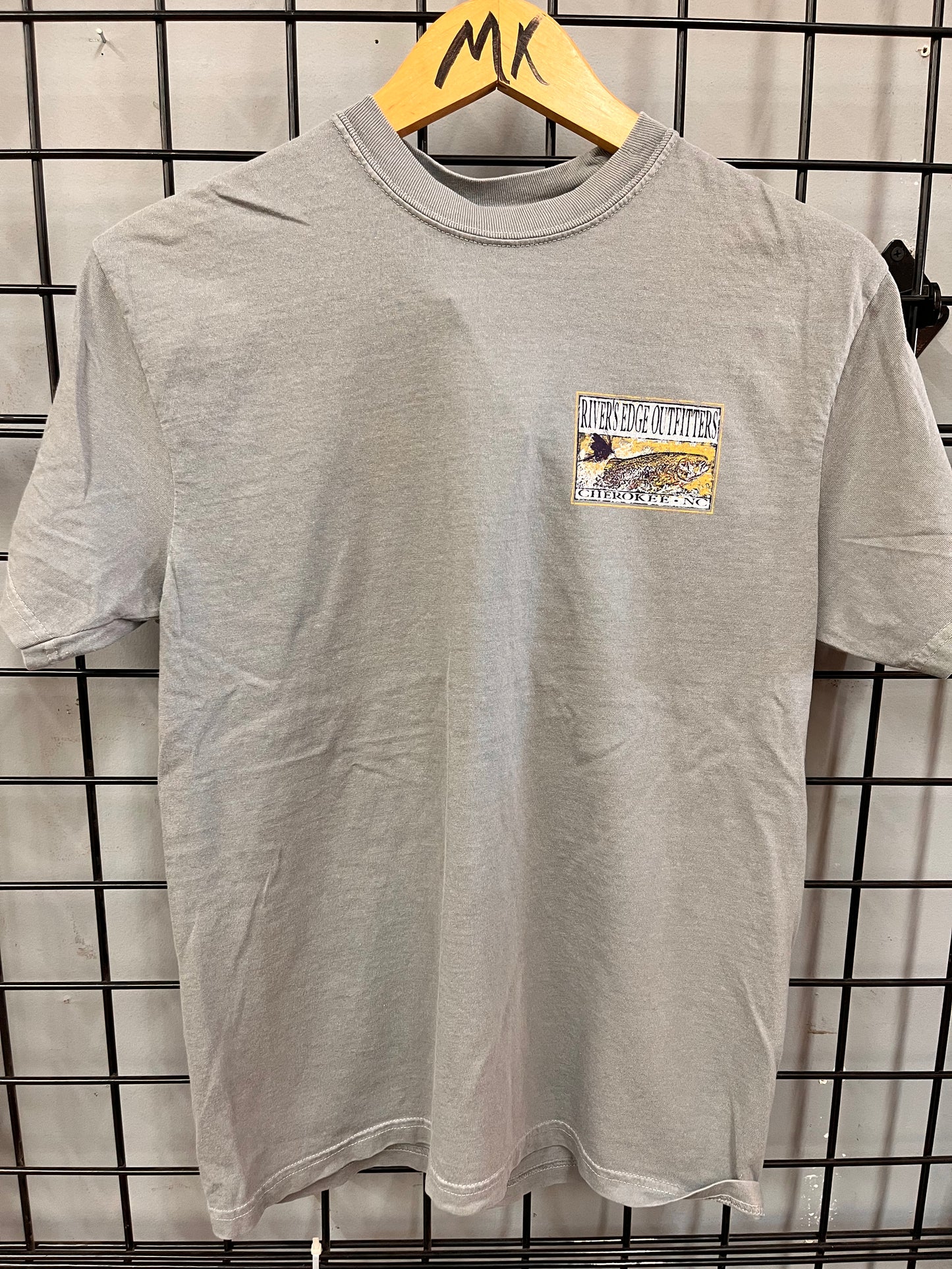 Rivers Edge Rustic Trout Laid Back Tee