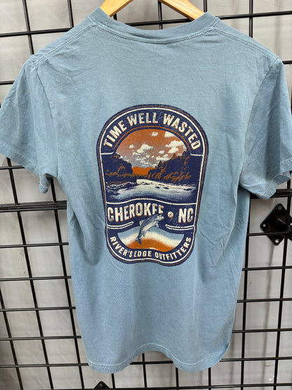 Rivers Edge Time Well Wasted Laid Back Tee