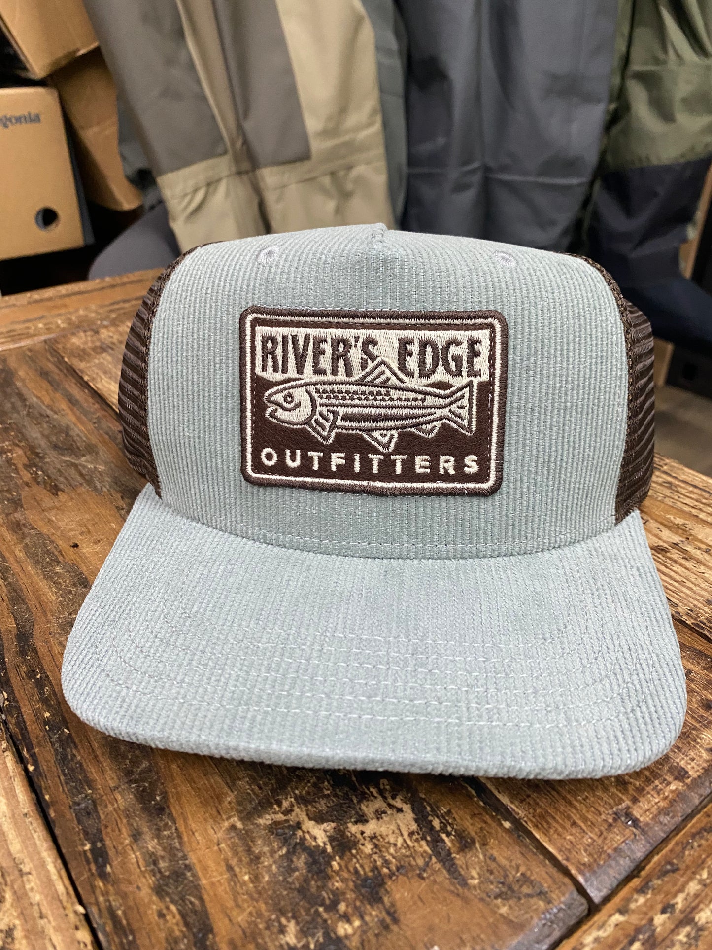 REO corduroy hat