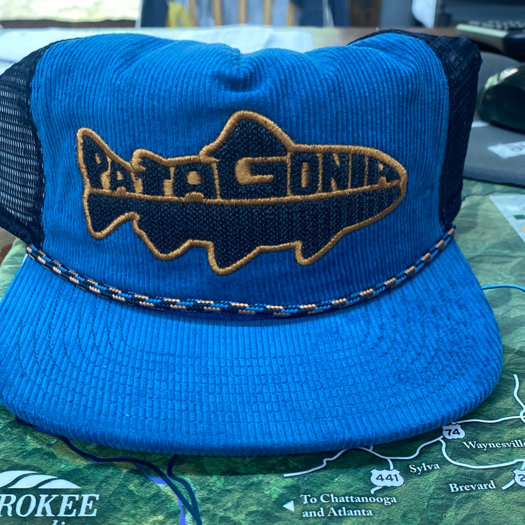 Patagonia fly catcher hat - wavy blue