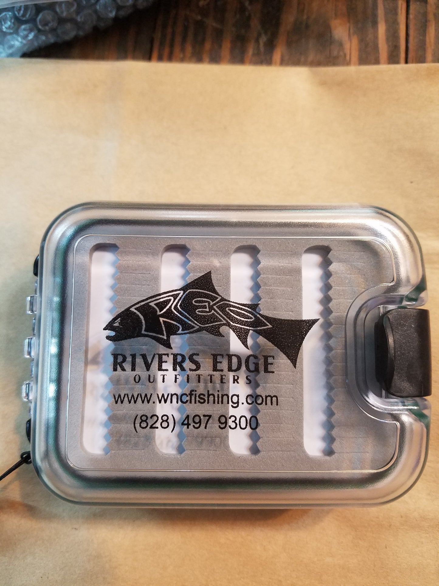 Double sided waterproof micro slit foam box