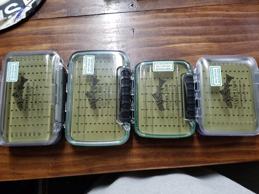 REO waterproof silicone liner double sided fly box