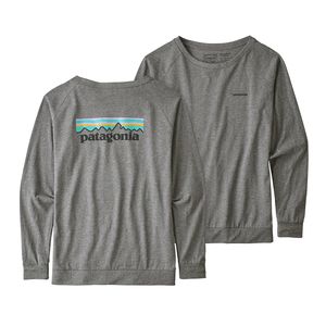 Patagonia W's Pastel p-6 logo l/s