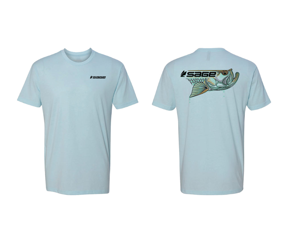 DRIPPING FISH TEE - TARPON