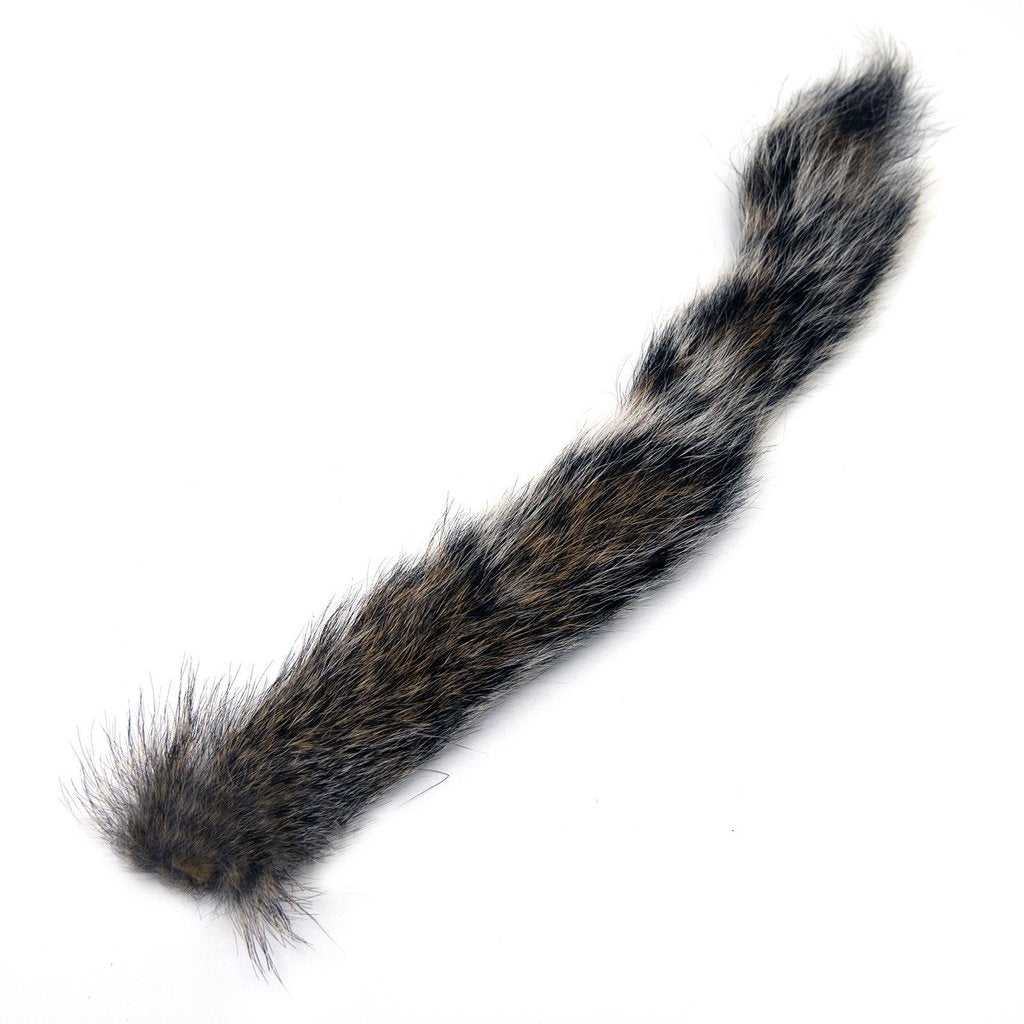 Grey Squirrel Tail Natural
