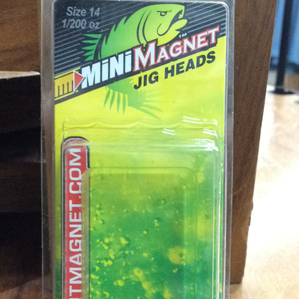 Mini trout magnet jig head hooks