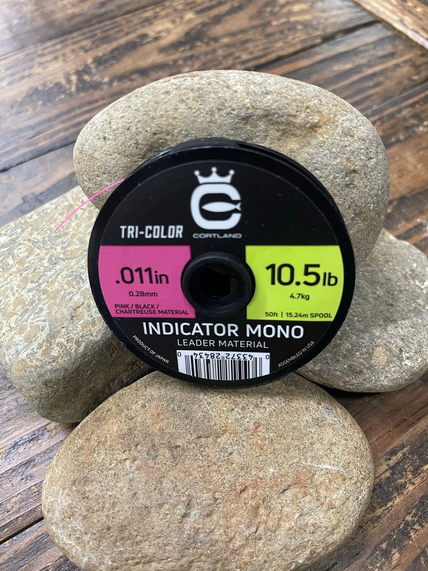 Cortland tri-color mono