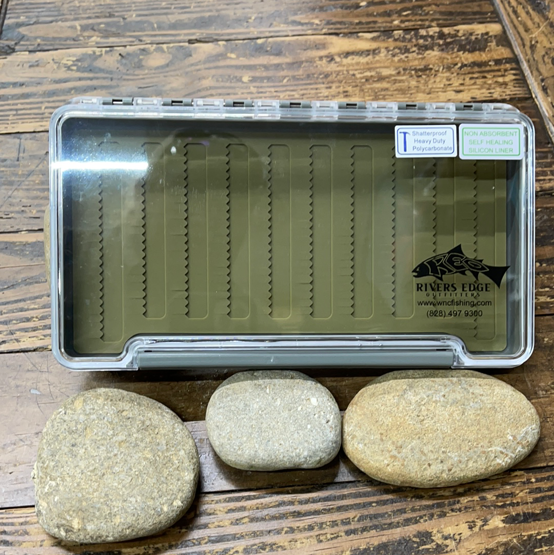 REO waterproof silicone liner double sided fly box