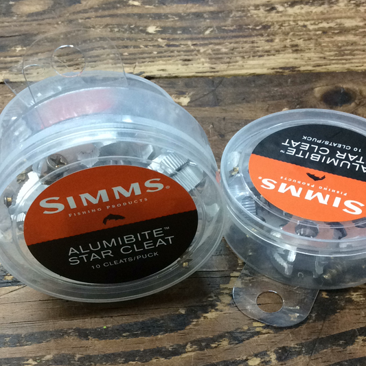 Simms aluminum star Cleat