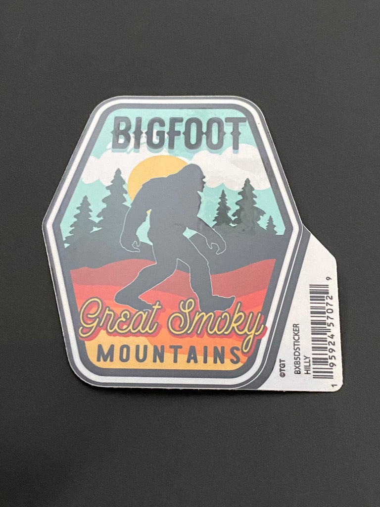 Bigfoot Great Smoky Mountains Sticker