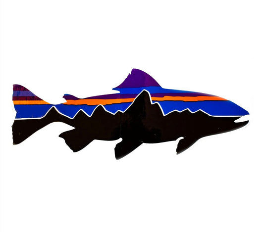 Fitz Roy trout sticker