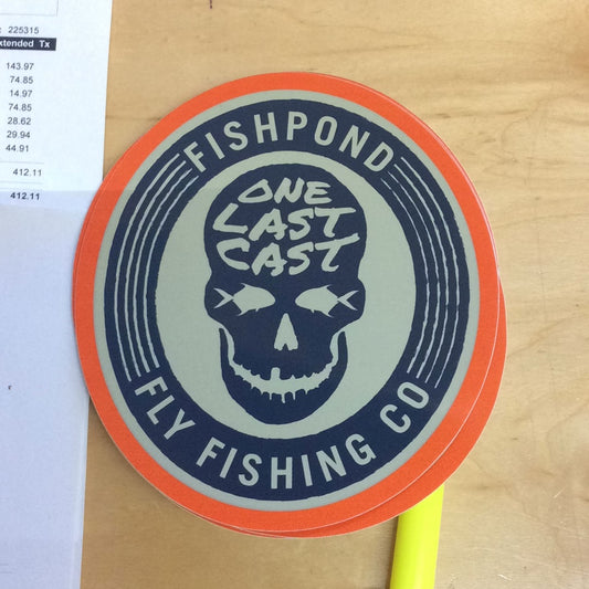 Fish pond sticker